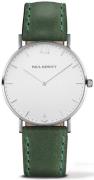 Paul Hewitt PH-SA-SSTW12S Classic Vit/Läder Ø39 mm