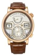 A. Lange & Söhne Herrklocka 145.032 Saxonia Silverfärgad/Läder