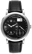 A. Lange & Söhne Herrklocka 117.028 Lange 1 Svart/Läder Ø40.9