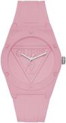 Guess Damklocka W0979L5 Rosa/Gummi Ø42 mm