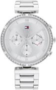 Tommy Hilfiger Damklocka 1782393 Luna Silverfärgad/Stål Ø38 mm