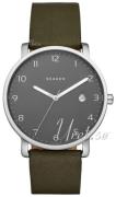 Skagen Hagen Herrklocka SKW6306 Grå/Läder Ø40 mm