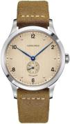 Longines Heritage 1945 Herrklocka L2.813.4.66.2 Beige/Läder Ø40 mm