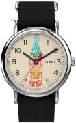 Timex Weekender TW2V29800 Beige/Textil Ø38 mm