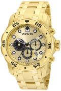 Invicta Pro Diver Herrklocka 24850 Gulguldstonad/Gulguldtonat stål