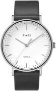 Timex 99999 TW2R26300 Vit/Läder Ø41 mm