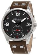 Stührling Original Aviator Tuskegee Herrklocka 684.01 Svart/Läder