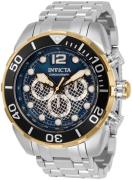 Invicta Pro Diver Herrklocka 33829 Blå/Stål Ø50 mm