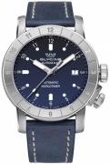 Glycine Airman Herrklocka GL0062 Blå/Läder Ø42 mm