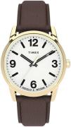 Timex Easy Reader Herrklocka TW2U71500 Vit/Läder Ø38 mm