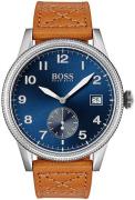 Hugo Boss 99999 Herrklocka 1513668 Blå/Läder Ø44 mm