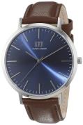 Danish Design Classic Herrklocka 3314509 Blå/Läder Ø42 mm