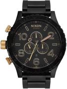 Nixon The 51-30 Herrklocka A083-1041-00 Svart/Stål Ø51 mm