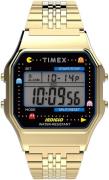 Timex 99999 TW2U32000 LCD/Gulguldtonat stål