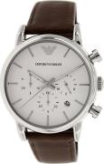 Emporio Armani Classic Herrklocka AR1846 Vit/Läder Ø41 mm