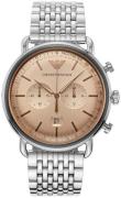 Emporio Armani Herrklocka AR11239 Roséguldstonad/Stål Ø43 mm