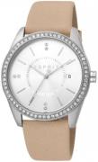 Esprit Damklocka ES1L196L0015 Silverfärgad/Läder Ø38 mm