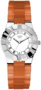 Guess Damklocka W95087L2 Vit/Gummi Ø34 mm