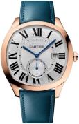 Cartier Herrklocka WGNM0022 Drive De Silverfärgad/Läder