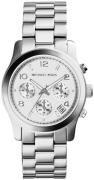 Michael Kors Damklocka MK5076 Runway Silverfärgad/Stål Ø38 mm