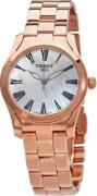 Tissot Damklocka T112.210.33.113.00 T-Wave Vit/Roséguldstonat stål