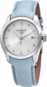 Tissot Damklocka T035.210.16.031.02 Couturier Silverfärgad/Läder