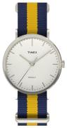 Timex TW2P90900 Weekender Vit/Stål Ø41 mm