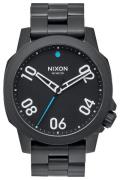 Nixon Herrklocka A468001-00 Svart/Stål Ø40 mm