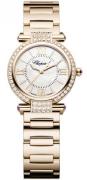 Chopard Damklocka 384238-5004 Imperiale Vit/18 karat roséguld Ø28 mm