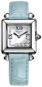 Chopard Damklocka 278325-3006 Happy Sport Vit/Läder Ø27 mm