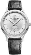 Chopard Herrklocka 168583-3001 L.U.C Silverfärgad/Läder Ø40 mm