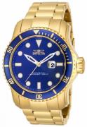 Invicta Herrklocka 15352 Pro Diver Blå/Gulguldtonat stål Ø48.8 mm