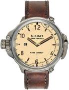 U-Boat Herrklocka 7470 Capsule Beige/Läder Ø50 mm