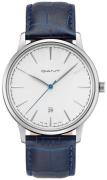 Gant Herrklocka GT020001 Stanford Vit/Läder Ø42 mm