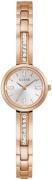 Guess Damklocka GW0288L3 Silverfärgad/Roséguldstonat stål Ø22 mm