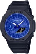 Casio Herrklocka GA-2100BP-1AER G-Shock Blå/Resinplast Ø45.4 mm