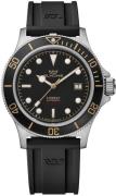 Glycine Herrklocka GL0326 Combat Sub Svart/Gummi Ø42 mm