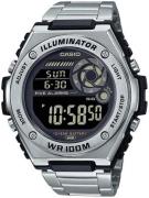 Casio Herrklocka MWD-100HD-1BVEF Collection LCD/Stål Ø49.6 mm