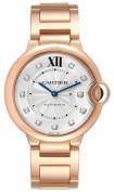 Cartier WE902026 Ballon Blue Silverfärgad/18 karat roséguld Ø36.2