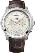 Ebel Herrklocka 1215931 Classic Hexagon Silverfärgad/Läder Ø48.3 mm