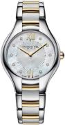 Raymond Weil Damklocka 5132-ST-00985 Raymond Noemia Vit/Stål Ø32 mm