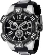 Invicta Herrklocka 40441 Jason Taylor Svart/Stål Ø52 mm