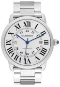 Cartier Herrklocka W6701011 Ronde Silverfärgad/Stål Ø42 mm