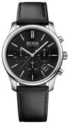 Hugo Boss Herrklocka 1513430 Time One Svart/Läder Ø42 mm