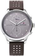 Tommy Hilfiger Herrklocka 2770047 Multifunction Grå/Läder Ø44 mm