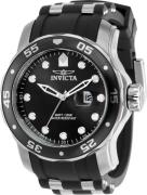 Invicta Herrklocka 39095 Pro Diver Svart/Stål Ø48 mm