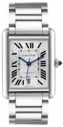 Cartier Herrklocka WSTA0053 Tank Must De Silverfärgad/Stål