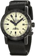 Glycine Herrklocka GL0069 Airman Gul/Textil Ø42 mm