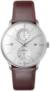 Junghans Herrklocka 27/4364.03 Meister Silverfärgad/Läder Ø40.4 mm