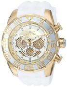 Invicta Herrklocka 26303 Speedway Gulguldstonad/Gummi Ø50 mm